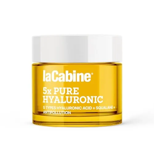 laCabine Crema 5x Pure Hyaluronic 50ml - Hidratante Facial con 5 tipos de Ácido Hialurónico
