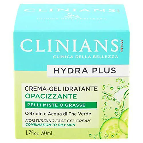 CLINIANS HYDRA PLUS crema-gel facial hidratante opacificante para pieles mixtas o grasas