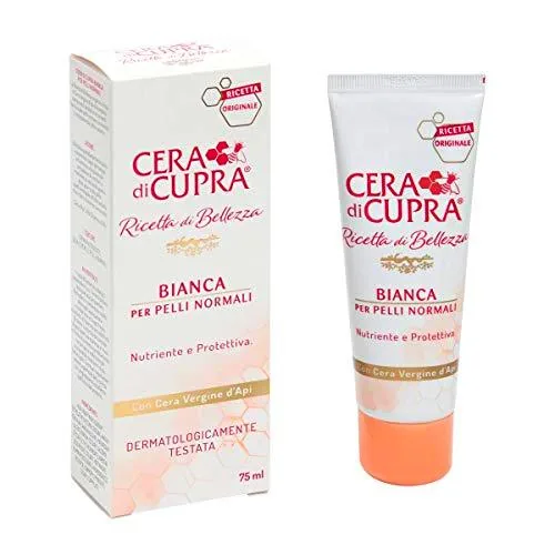 Cera di Cupra - Receta de belleza en tubo (75 ml), color blanco