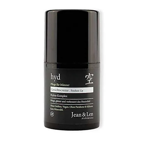 Jean & Len Hydro Crema facial para hombre, el concepto triple de hidratación con glicerina