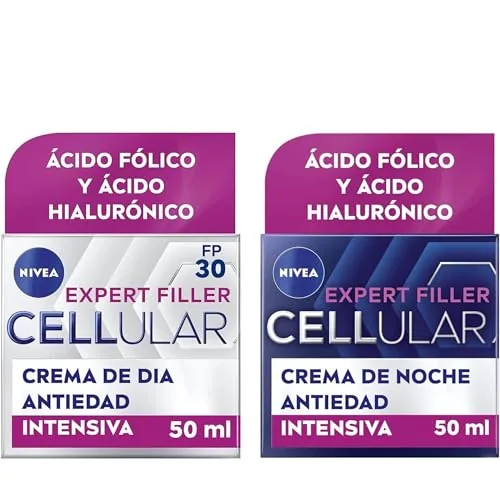 NIVEA Cellular Expert Filler - Set Crema de Día FP30 y Crema de Noche
