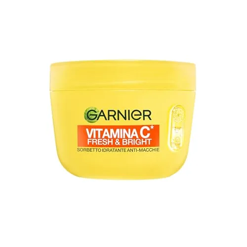 Garnier Vitamina C Fresh and Bright, crema de sorbete hidratante antimanchas