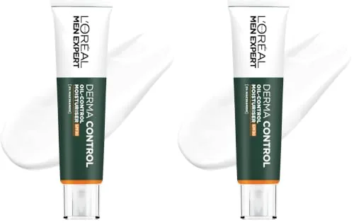 L'ORÉAL Paris Men Expert Derma Control Oil-Control Crema Hidratante Facial SPF30 Con Niacinamida