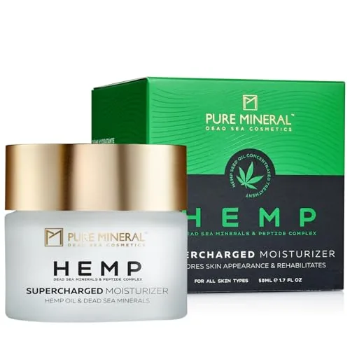 PURE MINERAL - Crema Hidratante con Aceite de Cáñamo