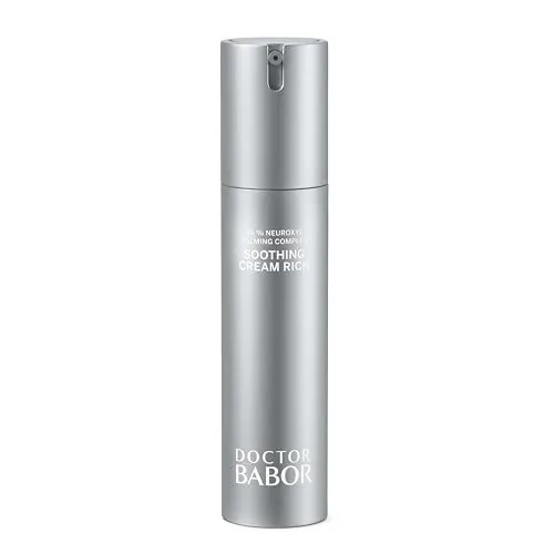 BABOR Soothing Cream Rich | Crema facial rica para pieles sensibles | Alivia la irritación en caso de picor y enrojecimiento