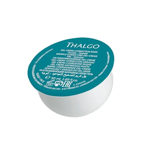 THALGO Refill Crema de Gel Corrector de Arrugas - Crema de gel Hyalu-Procollagène con triple hialurón mate y antiarrugas