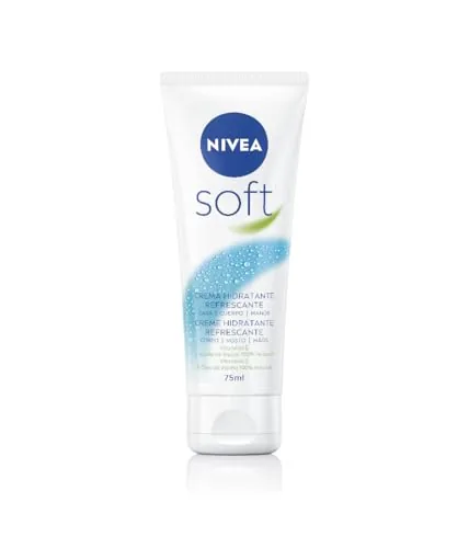 NIVEA Soft (1 x 75 ml), crema multiusos con aceite de jojoba y vitamina E