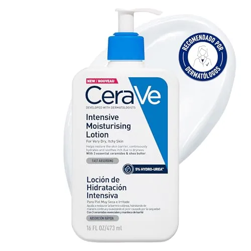 CeraVe, Loción Hidratante Intensiva, Hydro-Urea™ y 3 ceramidas