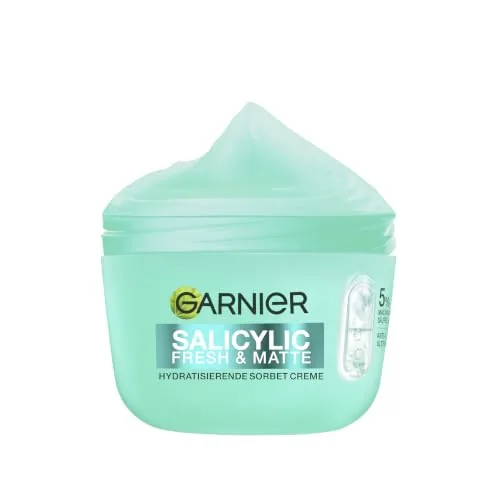 Garnier Salicylic Fresh & Matte Crema de sorbete hidratante de GARNIER