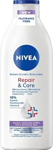 NIVEA Loción corporal sensible Repair & Care para pieles sensibles de NIVEA