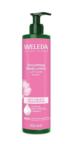Weleda - Leche Corporal Rosa Mosqueta Hidratante 24h 250 ml | Rosa mosqueta