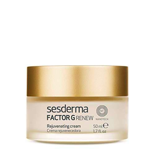 Sesderma FACTOR G RENEW - Crema hidratante rejuvenecedora facial para todo tipo de piel, 50 ml