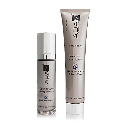 ADAM REVOLUTION Kit Facial/Corporal 2 Piezas Oxygen And Hyaluronic Perfect Skin For Man