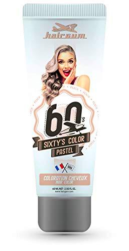 Hairgum Sixty'S Color, Peach (Pastel) 60 Ml 60 ml