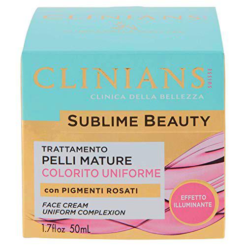 CLINIANS SUBLIME BEAUTY tratamiento de pieles maduras de color uniforme