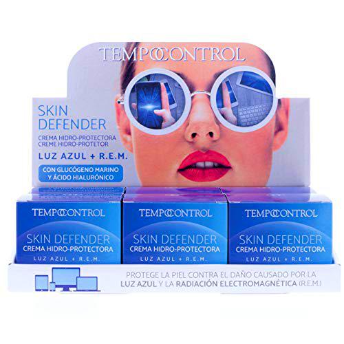 Tempocontrol Crema Hidro-Protectora Skin Defender, Luz Azul + R.E.M