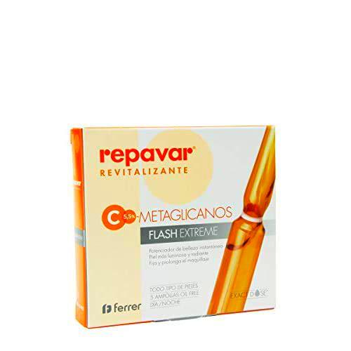 Repavar Revitalizante METAGLICANOS Flash Extreme 5 Ampollas