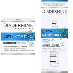 Diadermine - Pack Crema de noche Naturetinol 50ml + Ampollas Naturetiniol 7 días