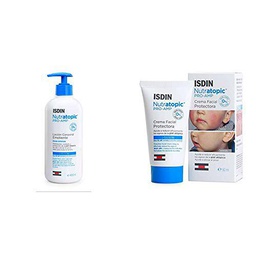 ISDIN PACK Nutratopic: Pro-AMP Crema Facial Para Piel Atópica + Pro-Amp Loción Corporal Emoliente