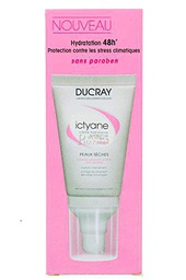 Ducray Ictyane - Crema hidratante SPF 15, 40 ml
