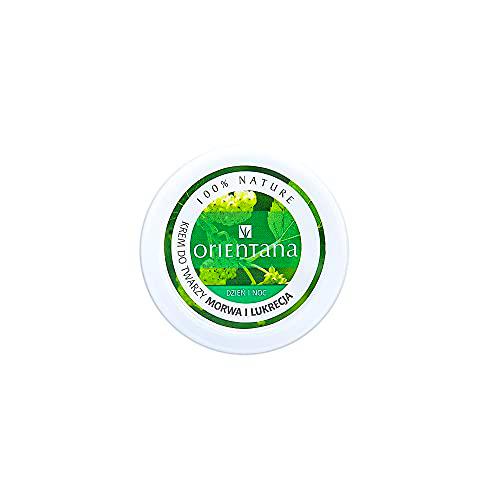 Orientana Crema facial 98% natural con morera y licor