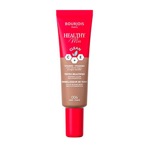 Bourjois Healthy Mix Tinted Beautifier - Crema facial con color tono 006, 30ml