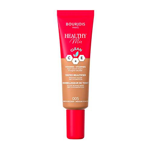 Bourjois Healthy Mix Tinted Beautifier - Crema facial con color tono 005, 30ml