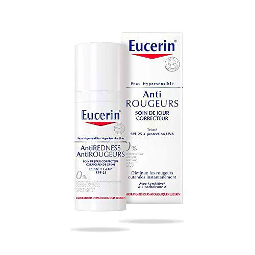 ANTIREDNESS crema con color correctora SPF25+ 50 ml