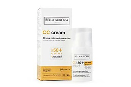 Bella Aurora Crema Color Anti-Manchas Spf50 Piel Sensible 30 ml 30 ml