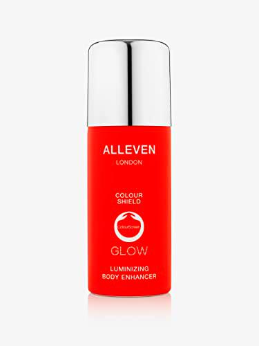 ALLEVEN | Colour Shield GLOW Obsidian | Iluminador Corporal Hidratante| Unifica Tono| Acabado Natural y Aterciopelado| Rápida y Fácil Aplicación| Todas las Pieles| Protección UVA