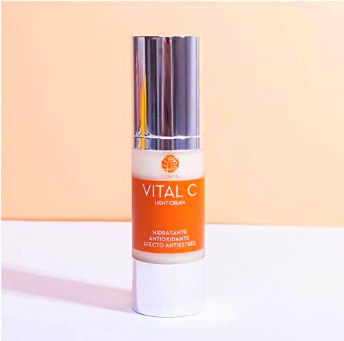 Segle Clinical | Crema Vital C | Hidratante | Para todo tipo de pieles y edades | Ideal para piel apagada deshidratada y/o con manchas por el sol | 30 ML