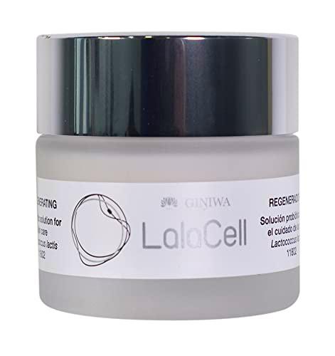 GINIWA CREMA LALACELL | Crema Facial | Solución Probiótica | Regeneradora| Piel Sana | Antiedad | Reafirmante | Atenúa las Arrugas | Textura ligera | Todo tipo de pieles.