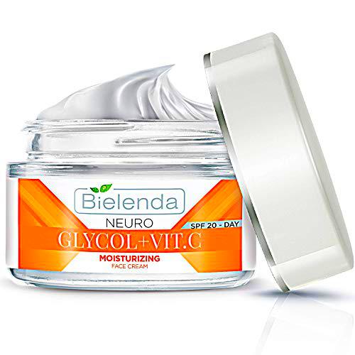 Bielenda Neuro Glicol - Crema facial hidratante - Las arrugas se suavizan y se reducen las decoloraciones