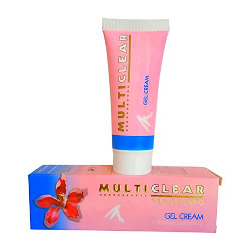 Gel Crema Aclaradora Intensiva, MULTICLEAR - 40ML. Crema para combatir las manchas oscuras y antiguas de la piel.