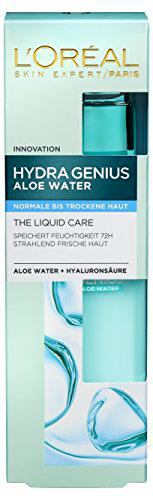Fluido hidratante Hydra Genius Aloe Aqua, de la marca L 'Oréal Paris.
