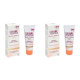 Cera di Cupra Receta de Belleza Crema en Tubo Blanco 75 ml (Paquete de 2)