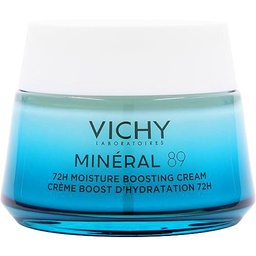 Vichy Minéral 89 - Crema Viso Idratante 72H Leggera, 50ml