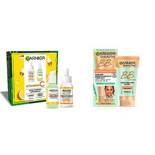 Garnier Rutina Facial Anti-manchas - Sérum con Vitamina C