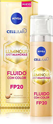 NIVEA Luminous 630 Antimanchas Fluido con Color FP20 (1 x 40 ml)