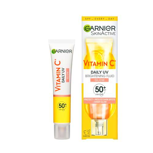 Garnier Vitamina C Fluido Antimanchas Anti-UV Diario Efecto Glow FPS50+