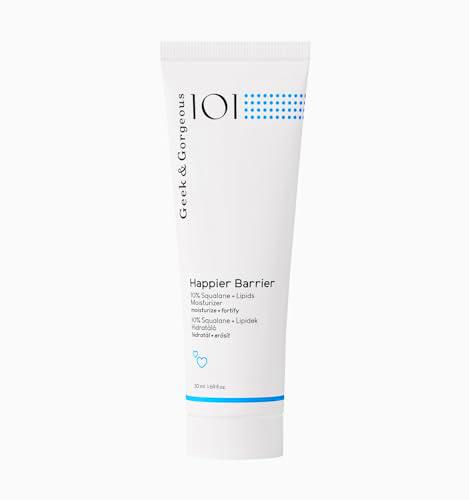 Geek &amp; Gorgeous HAPPIER BARRIER - Crema nutritiva para la piel para una barrera sana y piel suave y sedosa