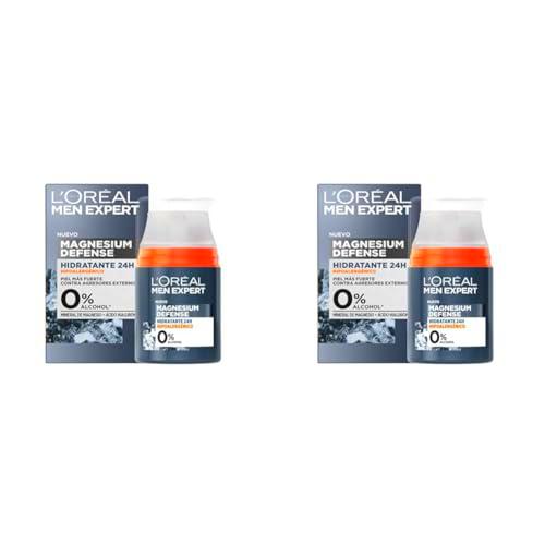 L'Oréal Men Expert, Crema Facial Hidratante 24H Para Hombre