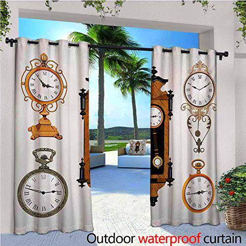 Cortina de privacidad para exteriores con diseño de pérgola y copos de nieve