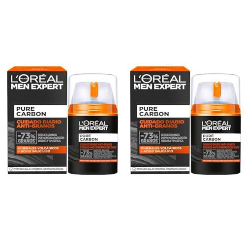 L'Oréal Paris Men Expert Crema Cuidado Diario Anti-Granos Pure Carbon